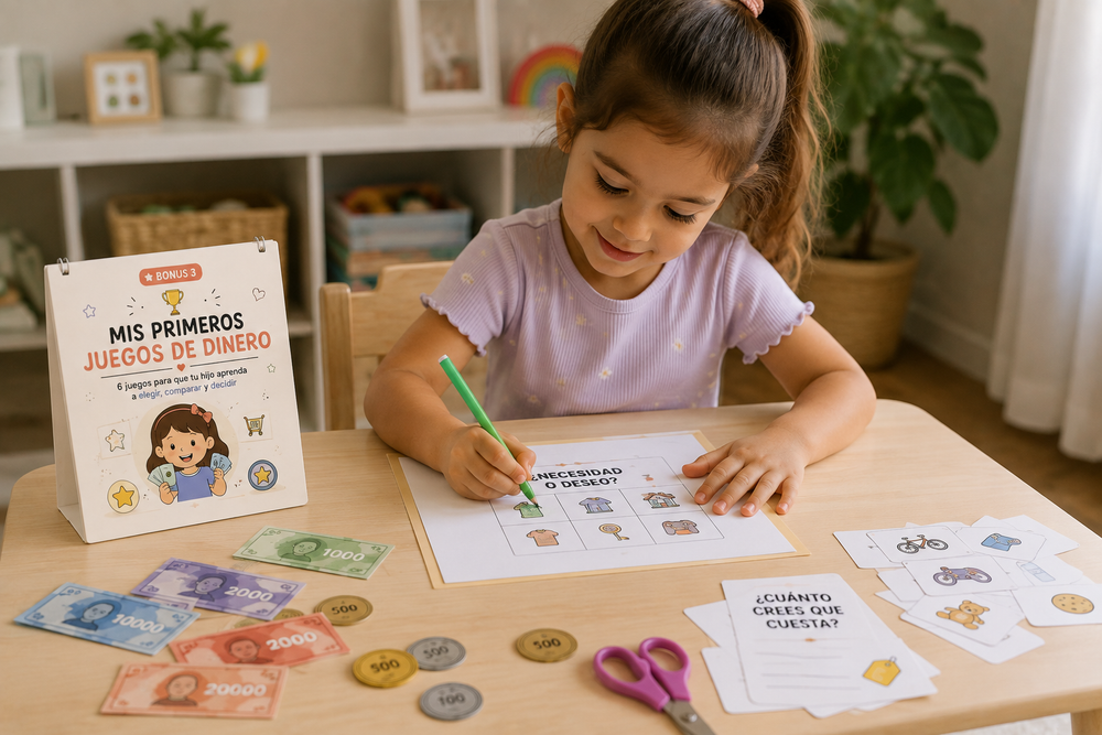 Bonus 3 Mis primeros juegos de dinero